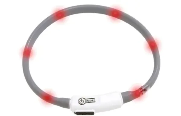Karlie Visio Light Cat LED obojek 35 cm