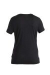 ICEBREAKER Wmns Merino 150 Tech Lite III SS Tee IB Grown Naturally, Black velikost: XS