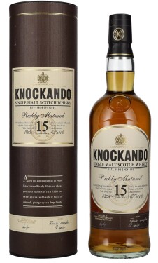 Knockando Richly Matured Whisky 15y 43% 0,7 l (tuba)