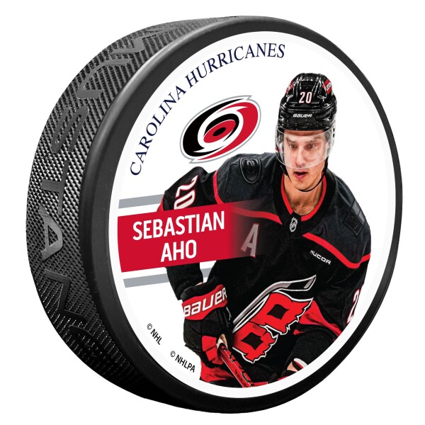 Mustang Puk Carolina Hurricanes NHL Sebastian Aho - Portrait Series