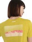 ICEBREAKER Wmns Merino 150 Tech Lite III SS Tee Natural Run Club 2.0, Lux velikost: S