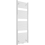 CERANO Koupelnový radiátor Lincoln - středové připojení 50mm/boční - 484W - bílá lesklá - 1600x500 mm