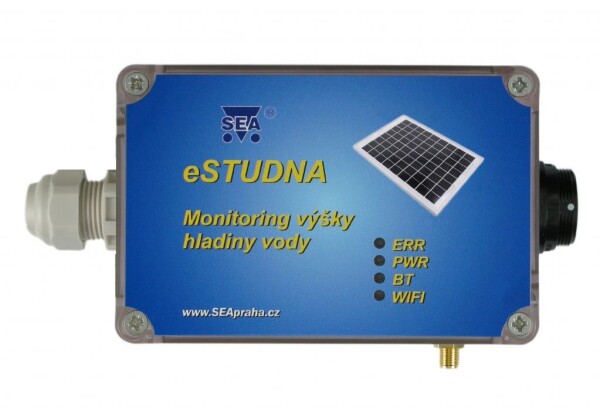 Zařízení pro hlídání hladiny eSTUDNA SOLAR (WiFi), 0-5 m