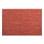 Spirella CUBO koupelnová předložka 50 x 80 cm terakota / bavlna / protiskluzová (7610583215918)