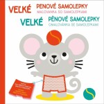 Velké pěnové samolepky - Myšák