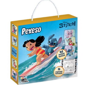 Pexeso v krabičce s omalovánkou Lilo a Stitch