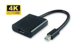 MicroConnect Adapter Active mini DisplayPort 1.2 (M) - HDMI (F) černá / 4K @ 60Hz / 21.6Gbit/s (MDPHDMI6B)