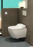 GEBERIT - AquaClean Elektronické bidetové sedátko Tuma Comfort, SoftClosing, sklo/bílá 146.272.SI.1