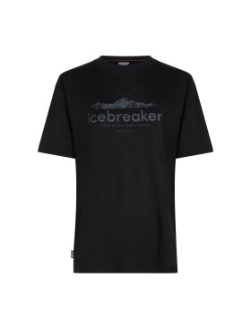 ICEBREAKER Wmns Merino 150 Tech Lite SS Rlxd Tee iceHer, Black (vzorek) velikost: S