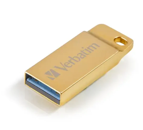 Verbatim Store 'n' Go Metal Executive 32GB zlatá / Flash Disk / USB 3.0 / čtení: 80MBs / zápis: 25MBs (99105)