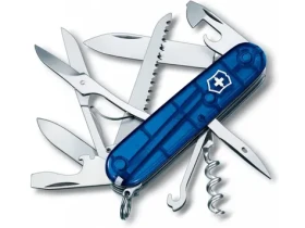 VICTORINOX Kapesní nůž Huntsman modrá transparentní (1.3713.T2)