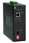 LevelOne průmyslový mediakonvertor RJ45/SFP / Mediakonvertor / Gigabit Ethernet / IP30 / DIN lišta (IEC-2000)