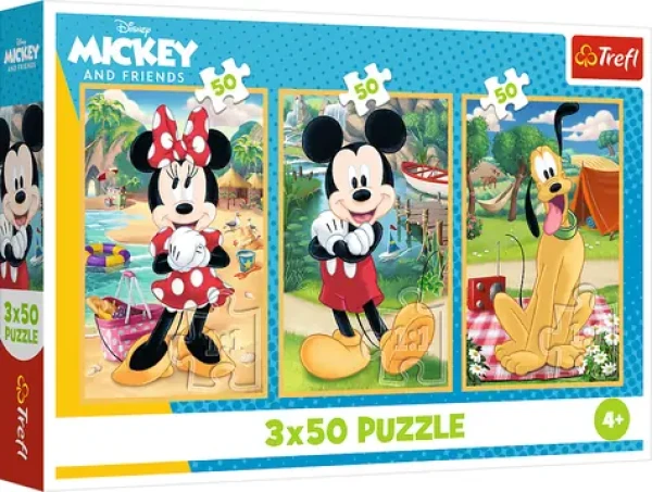TREFL Puzzle Mickey Mouse: Dovolená