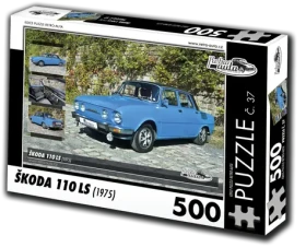 RETRO-AUTA Puzzle Škoda 110 LS (1975), č. 37