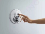 HANSGROHE - Shower Select Termostatická baterie pod omítku pro 2 spotřebiče, chrom 15743000