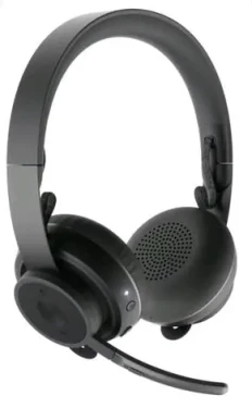 Logitech Zone Teams bezdrátová sluchátka / Bluetooth / pro PC / Graphite (981-000854)