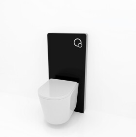 Závěsný WC set předstěnová montáž SAT Infinitio SIKOSGINFREXBL SIKOSGINFREXBL