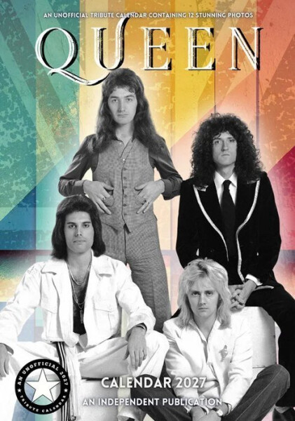 Kalendář 2027 - Queen A3