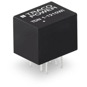 TracoPower TDN 1-2421WI DC/DC měnič napětí do DPS 24 V/DC +5 V/DC, -5 V/DC 100 mA 1 W Počet výstupů: 2 x Obsah 10 ks