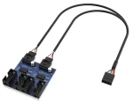 AKASA USB 2.0 interní HUB 1-4 / HUB pro USB (AK-CBUB64-30BK)