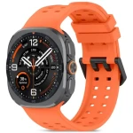 Tech-Protect Silicone Air oranžová / Řemínek / pro Samsung Galaxy Watch Ultra 47 mm / Silikonový