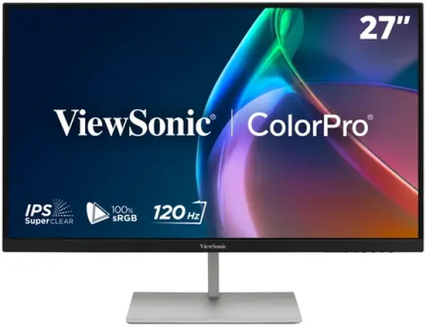 27" ViewSonic VP2766-2K černá / Monitor / IPS / 2560 x 1440 / 120 Hz / 350 cd/m2 / USB-C 90W / repro (VP2766-2K)