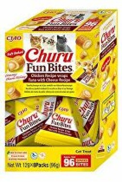 Churu Cat BOX Fun Bites Chicken wraps Tuna&Cheese8x12g