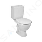 JIKA - Lyra plus WC kombi, zadní odpad, spodní napouštění, bílá H8263860002423