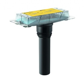 GEBERIT - CleanLine Souprava pro hrubou montáž pro sprchové kanálky CleanLine, instalace přes podlahu 154.153.00.1