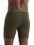 Pánské merino boxerky ICEBREAKER Mens Anatomica Long Boxers, Loden velikost: S