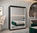 Šatní skříň Abi T3 Barva korpusu: Bílá, Rozměry: 100 cm, Dveře: Bílá