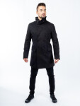 Pánský kabát GLANO černý Velikost: