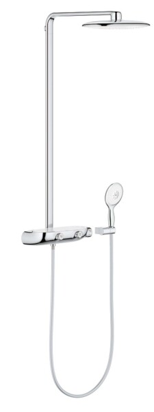 GROHE - Rainshower SmartControl Sprchový set Mono s termostatem, 36 cm, měsíční bílá 26361LS0