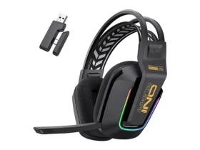 ONIKUMA GT828 / Profesionální herní sluchátka / bluetooth / USB / jack 3.5 mm / RGB (GT828)