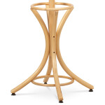 Věšák dřevěný stojanový, masiv topol a bříza, přírodní odstín, výška 185 cm