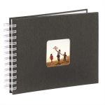 Hama FINE ART 24x17 cm černá Album klasické spirálové 50 stran bílé listy