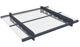 ROJA Vchodový přístřešek ROJA 100x80cm