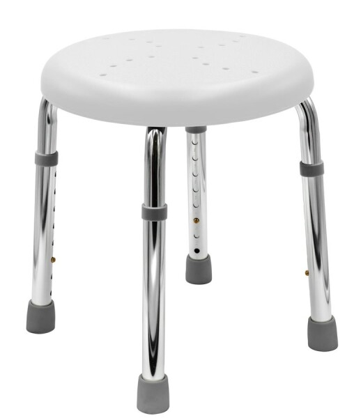RIDDER - HANDICAP koupelnová stolička, průměr 45cm, bílá A170101