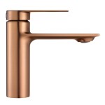 REA - Umyvadlová baterie STORM - COPPER BRUSH nízká REA-B3001