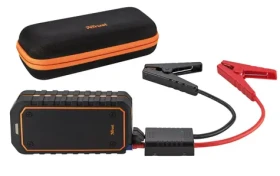 Trust Car Jump Starter 10.000mAh + sada startovacích kabelů černá / Power bank (20944-T)
