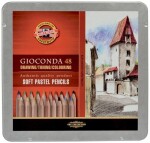Koh-i-Noor Gioconda Soft Pastel Pencils 48 ks v plechu 8829