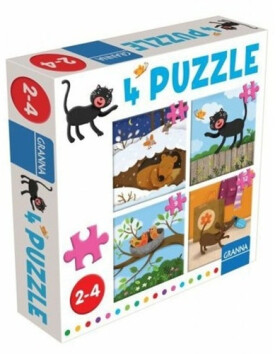 Puzzle kočka