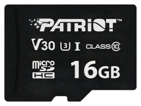Patriot VX V30 U3 / Paměťová karta microSDHC / 16GB / UHS-I U3 / V30 / Class 10 / 90 MB/s (PSF16GVX31MCH)