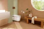 HANSGROHE - LavaPura Element S Elektronický bidet s keramikou, SoftClose, AquaHelix Flush, HygieneEffect, SmartClean, bílá 63021450