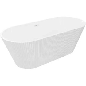 MEXEN - Yara volně stojící vana reliéf 170 x 75, bílá, bez krytky přepadu a zátky 52861707500-SS