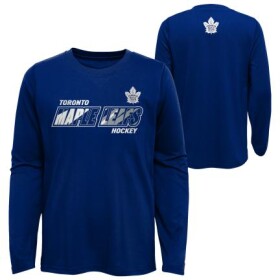 Outerstuff Dětské tričko Toronto Maple Leafs Rink Reimagined LS Ultra dlouhý rukáv Velikost: Dětské S (6 - 9 let)