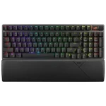 ASUS ROG Strix Scope II 96 černá / Bezdrátová herní klávesnice / mechanická / ROG NX Snow / RGB / BT / USB / CZ/SK (90MP037A-BKZA00)