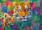 TREFL Puzzle Premium Plus Tea Time: Tygři v džungli