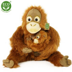 Orangutan mládětem cm ECO-FRIENDLY