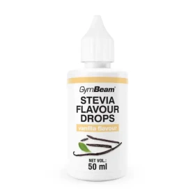 Stevia Flavour Drops - GymBeam (vanilka, 50 ml) (117049-3-50ml-vanilla)